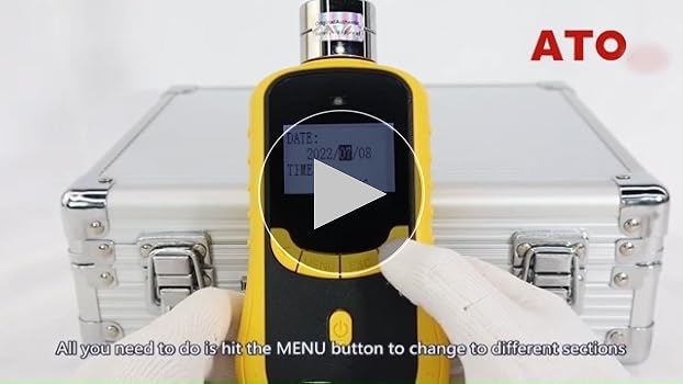 ATO Portable Oxygen Gas Detector, Oxygen Detector 0 to 30